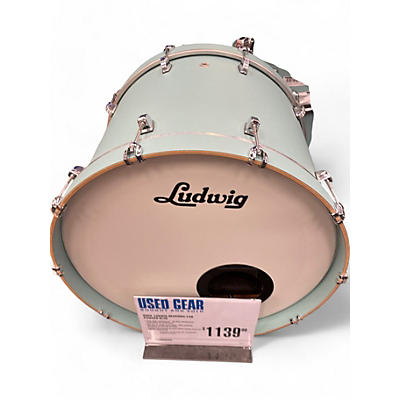 Ludwig Used Ludwig 3 Piece Neusonic Teal Drum Kit