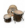 Used Ludwig 3 Piece Signet 105 Ebony Drum Kit Ebony