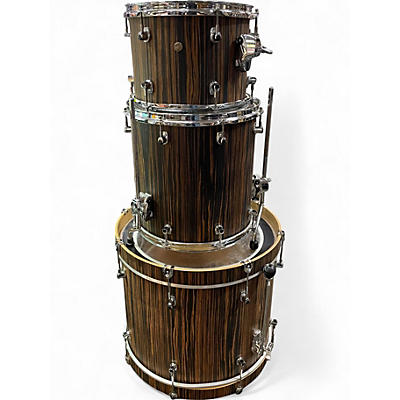 Used Ludwig 3 Piece Signet Terabeat Macassar Ebony Drum Kit
