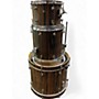 Used Ludwig 3 Piece Signet Terabeat Macassar Ebony Drum Kit Macassar Ebony