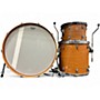 Used Ludwig 3 Piece pro beat nuesonic Natural Drum Kit Natural