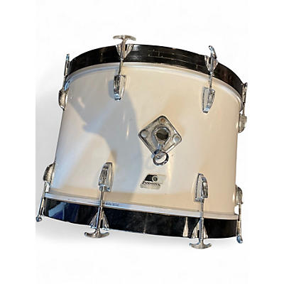 Used Ludwig 3 Piece rocker White Drum Kit