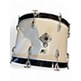 Used Ludwig 3 Piece rocker White Drum Kit White