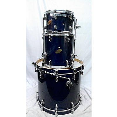 Ludwig Used Ludwig 3 piece Accent CS Blue Drum Kit