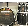 Used Ludwig Used Ludwig 3 piece Classic Maple Black Drum Kit Black