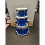 Used Ludwig Used Ludwig 3 piece Classic Maple Blue Sparkle Drum Kit blue sparkle