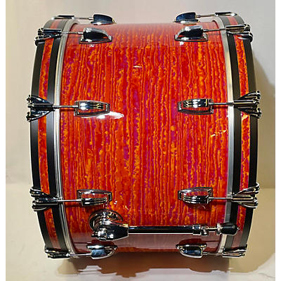 Ludwig Used Ludwig 3 piece Classic Maple MOD ORANGE Drum Kit