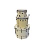 Used Used Ludwig 3 piece Exotic Legacy Classic Maple Polar White Drum Kit Polar White