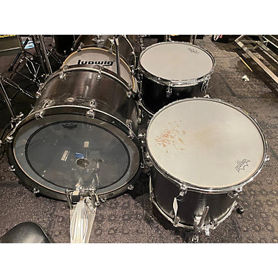 Ludwig Used Ludwig 3 piece Keystone X Custom Black Drum Kit