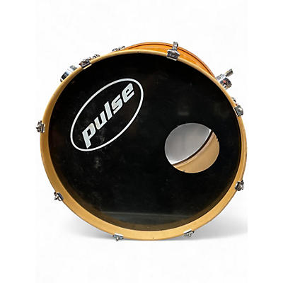 Used Ludwig 4 Piece Accent CS Orange Drum Kit