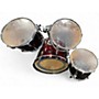 Used Ludwig 4 Piece Accent Wine Red Drum Kit Wine Red