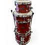 Used Ludwig 4 Piece BACKBEATS BY QUESTLOVE RED Drum Kit RED