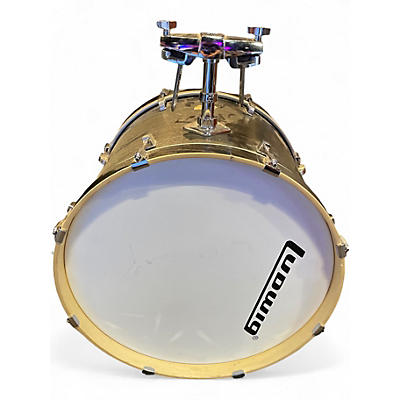 Used Ludwig 4 Piece Backbeat Elite Midnight Grain Drum Kit