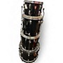 Used Ludwig 4 Piece Big Beat Black Cortex Drum Kit Black Cortex