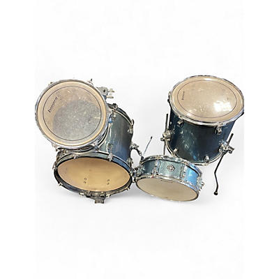 Used Ludwig 4 Piece Breakbeats By Questlove FROSTED SPARKLE Drum Kit