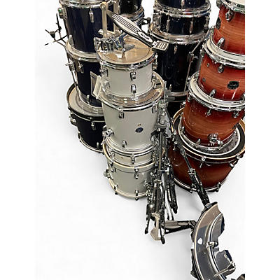 Used Ludwig 4 Piece Breakbeats By Questlove Silver Sparkle Drum Kit