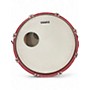 Used Ludwig 4 Piece CLASSIC MAPLE RED SPARKLE Drum Kit RED SPARKLE