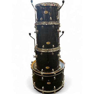 Used Ludwig 4 Piece Centennial Black Drum Kit