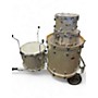 Used Ludwig 4 Piece Centennial Gold Sparkle Drum Kit Gold Sparkle