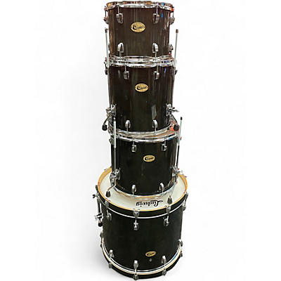 Used Ludwig 4 Piece Centennial Green Drum Kit