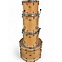 Used Ludwig 4 Piece Centennial Natural Drum Kit Natural