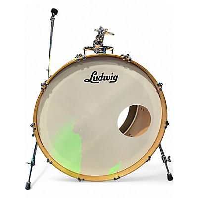 Used Ludwig 4 Piece Centennial Natural Drum Kit