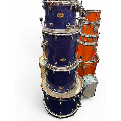 Used Ludwig 4 Piece Centennial Royal Blue Drum Kit