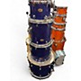 Used Ludwig 4 Piece Centennial Royal Blue Drum Kit Royal Blue