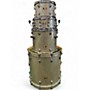 Used Ludwig 4 Piece Centennial Silver Sparkle Drum Kit Silver Sparkle
