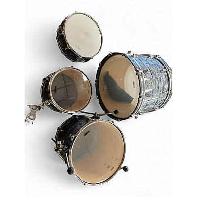 Used Ludwig 4 Piece Classic Maple Black Pearl Drum Kit