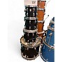 Used Ludwig Used Ludwig 4 Piece Classic Maple Cortex Black Drum Kit Black