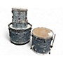 Used Ludwig 4 Piece Classic Maple Sky Blue Pearl Drum Kit Sky Blue Pearl