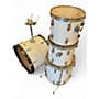 Used Ludwig 4 Piece Cortex BeBop White Drum Kit White