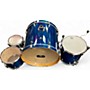 Used Ludwig Used Ludwig 4 Piece Element Evolution Maple Ocean Blue Drum Kit Ocean Blue