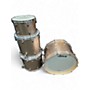 Used Ludwig 4 Piece Keystone CHAMPAGNE Drum Kit CHAMPAGNE
