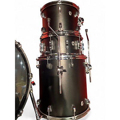 Used Ludwig 4 Piece Neusonic FAB w/ Snare Black Velvet Drum Kit
