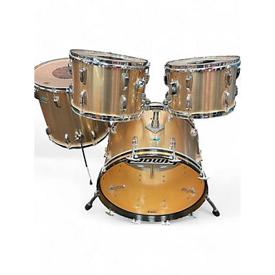 Ludwig Used Ludwig 4 Piece No. 989 Big Beat Outfit Classic Maple brushed gold Drum Kit