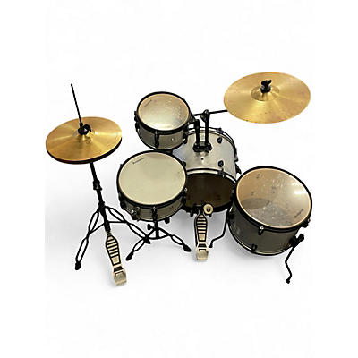 Used Ludwig 4 Piece Pocket Kit By Quest Love Sugar Sparkle Drum Kit