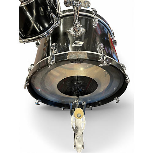 Used Ludwig 4 Piece Rocker Kit Black Drum Kit Black