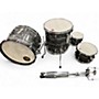 Used Ludwig 4 Piece classic maple fab Silver Oyster Pearl Drum Kit Silver Oyster Pearl