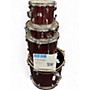 Used Ludwig 4 Piece element evolution Sparkle Red Drum Kit Sparkle Red