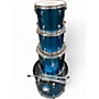 Used Ludwig Used Ludwig 4 piece Accent CS Blue Drum Kit Blue