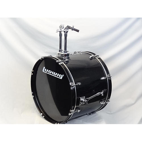 Ludwig Used Ludwig 4 piece Backbeat Kit Black Sparkle Drum Kit Black Sparkle