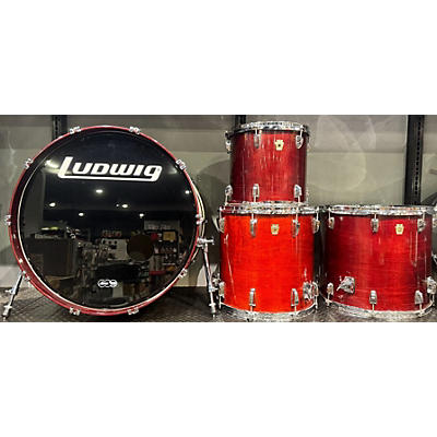 Ludwig Used Ludwig 4 piece Centennial Bonham Cherry Drum Kit