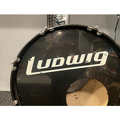 Ludwig Used Ludwig 4 piece Rocker Ocean Blue Drum Kit