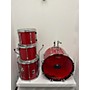 Used Ludwig Used Ludwig 4 piece Rocker Red Drum Kit Red