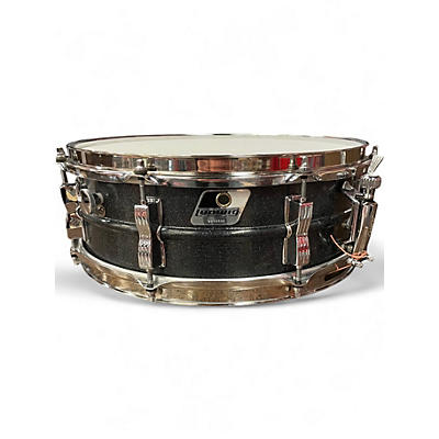 Used Ludwig 4.5in Blackrolite Black Galaxy Black Drum