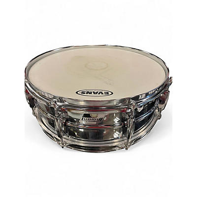 Used Ludwig 4.5in STEEL SNARE DRUM Chrome Drum