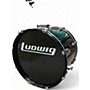 Used Ludwig 5 Piece ACCENT COMBO Black Drum Kit Black