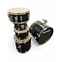 Used Ludwig 5 Piece Accent BLACK Drum Kit BLACK